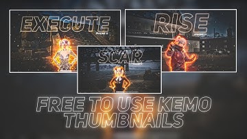 Free to use Thumbnail Like @KemO  | how to make Thumbnail Like @KemO  | Thumbnail Like KemO