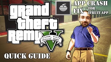 GTA 5 - iFruit App crashes when enter LS Customs - SHORT GUIDE TO FIX / KURZE REPARATURANLEITUNG