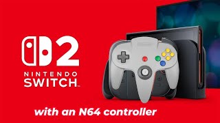 Switch2 with an N64 controller + channel update