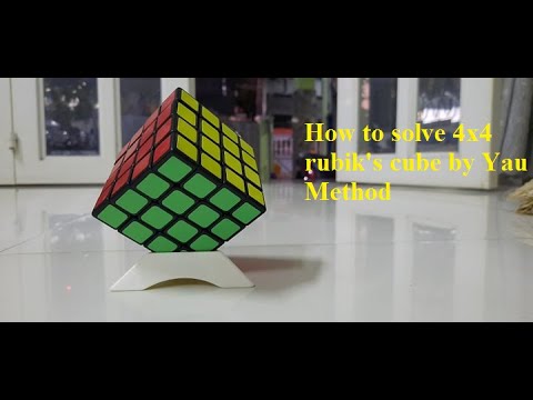Hướng dẫn giải rubik 4x4 bằng Yau Method - YouTube