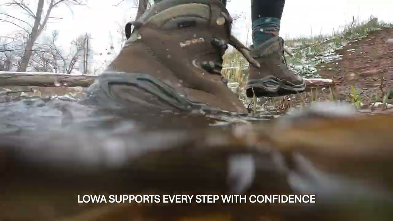 Preview of Lowa Lowa Explorer GTX Mid Hiking Boots - Men's Video
