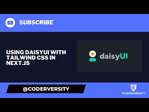 DaisyUI and Tailwind CSS Crash Course | DaisyUI Tutorial for Next.js and React