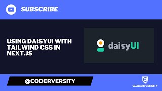 DaisyUI and Tailwind CSS Crash Course | DaisyUI Tutorial for Next.js and React