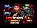 MSI Motherboard Series Explained Simply 🔍 | Full Guide for PC Builders