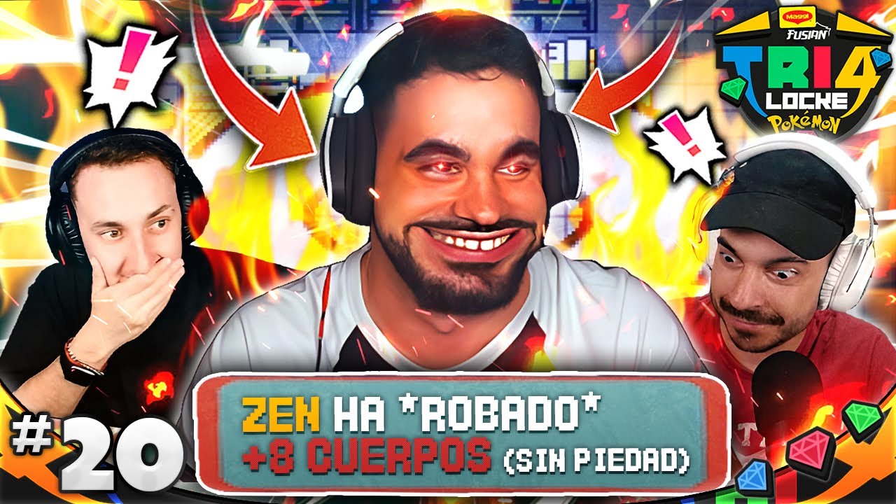 ZEN HA PERDIDO COMPLETAMENTE LA CABEZA 😨 - 💎 POKÉMON TRILOCKE 4 💎 #20