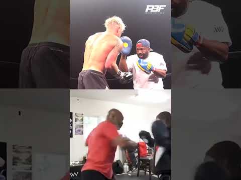 JAKE PAUL VS MIKE TYSON SIDE-BY-SIDE SPEED AND POWER COMPARISON - WHO WINS ON JULY 20? #Shorts