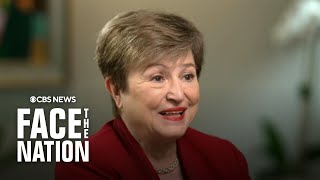 IMF chief Kristalina Georgieva on Iran, energy, tariffs