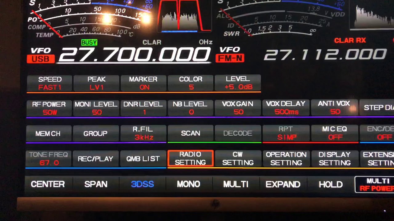 Yaesu ftdx101d MMSSTV Settings YouTube