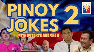 Pinoy Jokes 2 With Duterte And The Gang Leni,Erap , Bato And Miriam