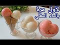 بدون كريم شانتيه أو كريمة لباني آيس كريم بطريقة المصانع بطعم ومطة الجاهز  