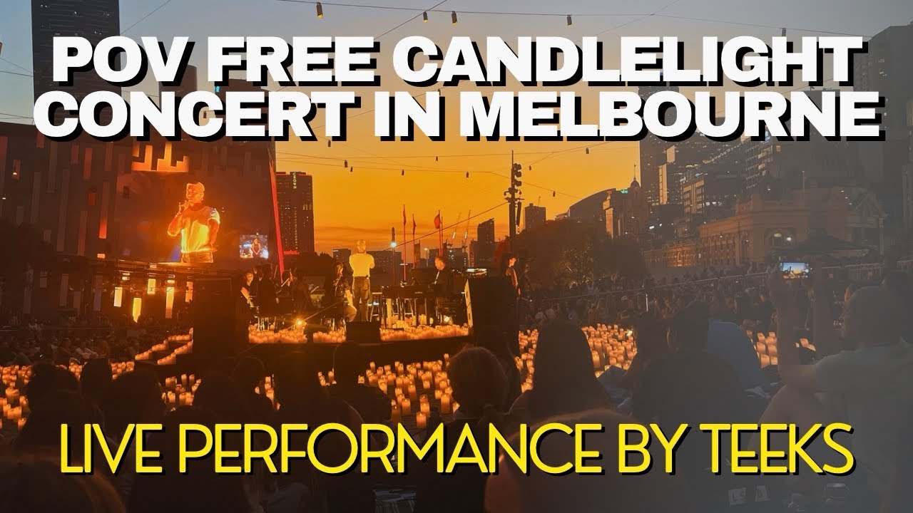 TEEKS LIVE PERFORMANCE AT CANDLELIGHT CONCERT MELBOURNE - YouTube