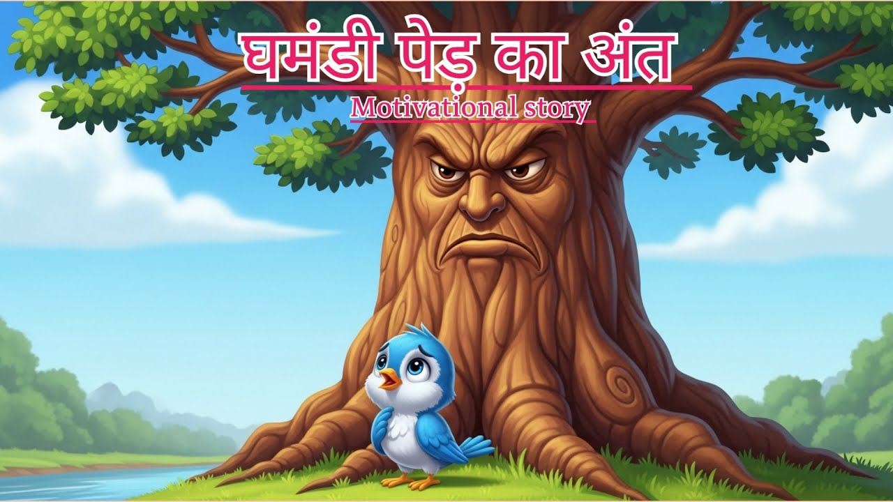 घमंडी पेड़ का अंत | Hindi motivational stories | kahaniyan | cortoon Video | impression Story 