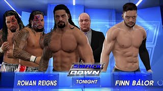WWE 2K17 : Roman Reigns VS Finn Balor | At Smackdown Live | 2021 | screenshot 5