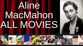 ALL Aline MacMahon Movies Ranked by Score (Critics + Fans)