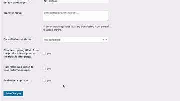 Woocurve One Click Upsells Update