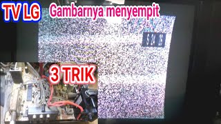 lg tv picture narrows left and right