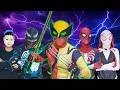 デッドプールとウルヴァリンがイカゲームに挑む！？スパイダーマンの作戦とは？