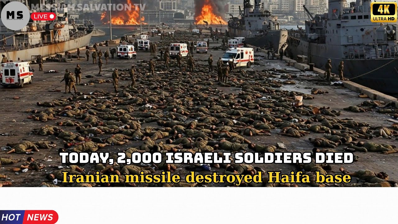 Haifa Erased in 4 Minutes: The Hypersonic Missile Strike No One Saw Coming