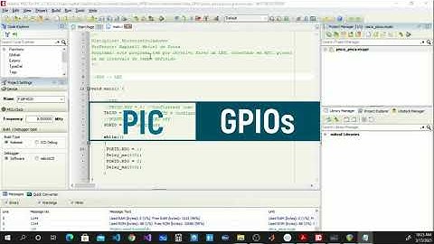 Botão e LED com microcontrolador PIC FÁCIL!!