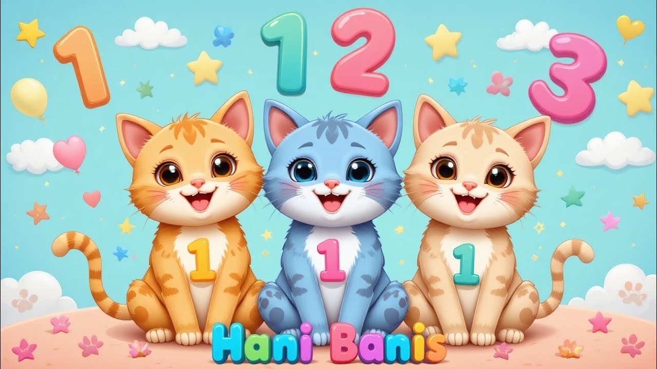 🐝1 2 3 4 cats🐱 enjoying 