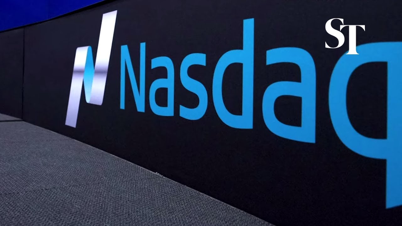 Nasdaq Drop Nasdaq drops in tech sell-off - YouTube
