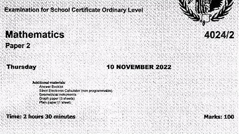 Maths P2 2022 Q3 - G.P || Harrison J Zulu Tutor