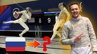 Ex-Russian Fencer Wins US Nationals Without Breaking a Sweat [Konstantin Lokhanov]