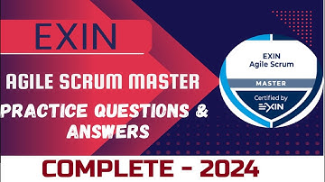 DOWNLOAD PDF of Exin Agile Scrum Master (ASM) | Practice Questions and Answers