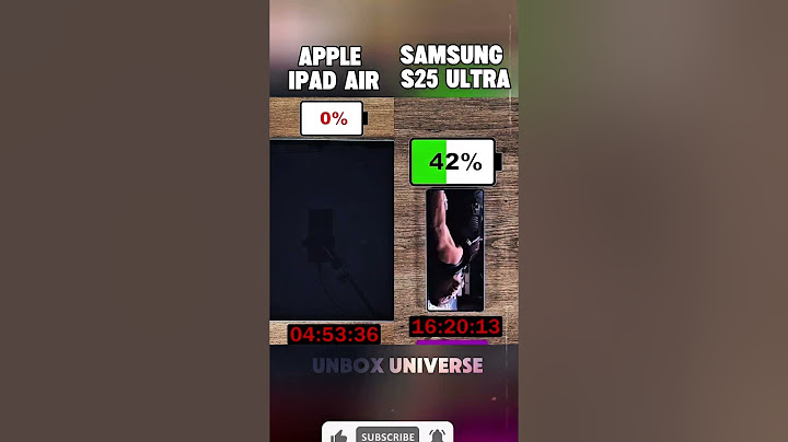 iPad Air vs Samsung S25 Ultra 🔋 Battery Showdown! Who Survives Longer? ⚡#shorts #viralvideo