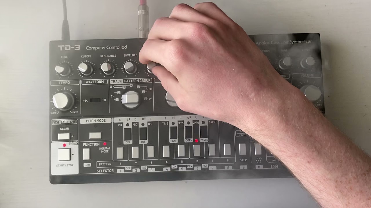 Gone Shopping with Behringer TD-3 Analog Bass Synthesizer