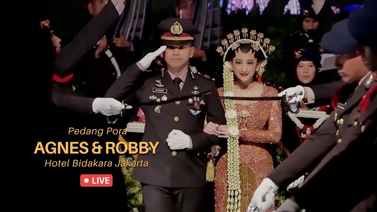 LIVE - Pedang Pora POLRI Agnes & Robby di Hotel Bidakara