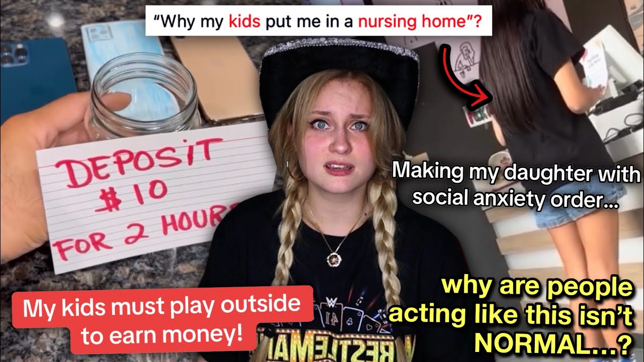 TikTok оскорблен нормальным воспитанием...