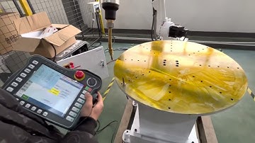 Single-axis positioner set up