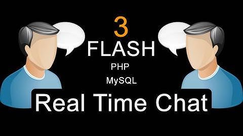 Part 3: Flash AS3 Real Time Auto Updating Chat Application Tutorial for Websites