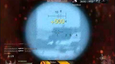 Cod 7 BO "WA2000 IR 3-Piece SnD On Nuketown"