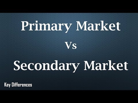 Primary Market Vs