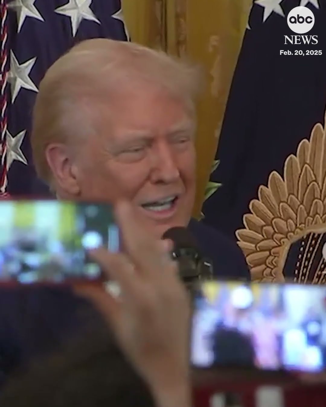 Tiger Woods joins Trump for Black History Month event at the White House