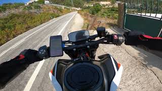 KTM DUKE 890R quick ride Rio Douro Portugal