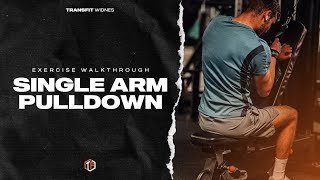Single Arm Chest Supported Cable Row