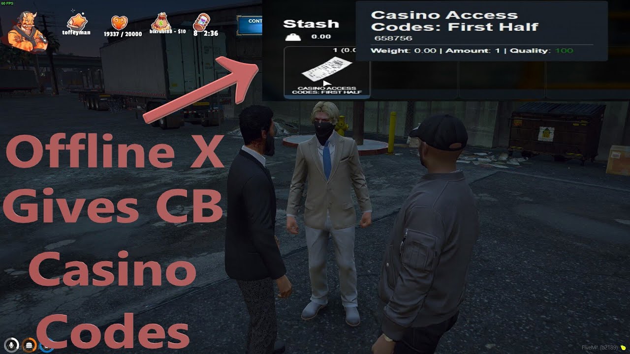 Offline Xqc gives Buddha the Casino Access Codes 1st Half | META UNLOCK |  GTA RP NoPixel 3.0
