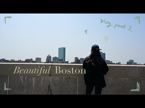 Boston - vlog pt 2 | Amtrak, lobster rolls, Boston scenery, Bouldering