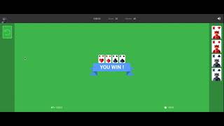 Google Solitaire Glitch 10s