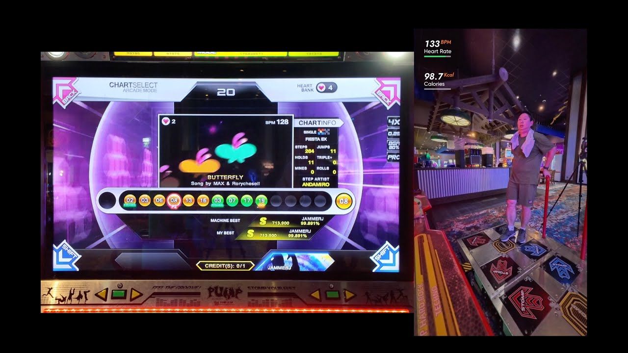 Butterfly - SS (100%) - S8 - Pump It Up Infinity