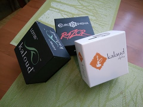 Выпуск №13. Kalaud Alpha, Китайский Kaloud Lotus и Razor от Euro Shisha