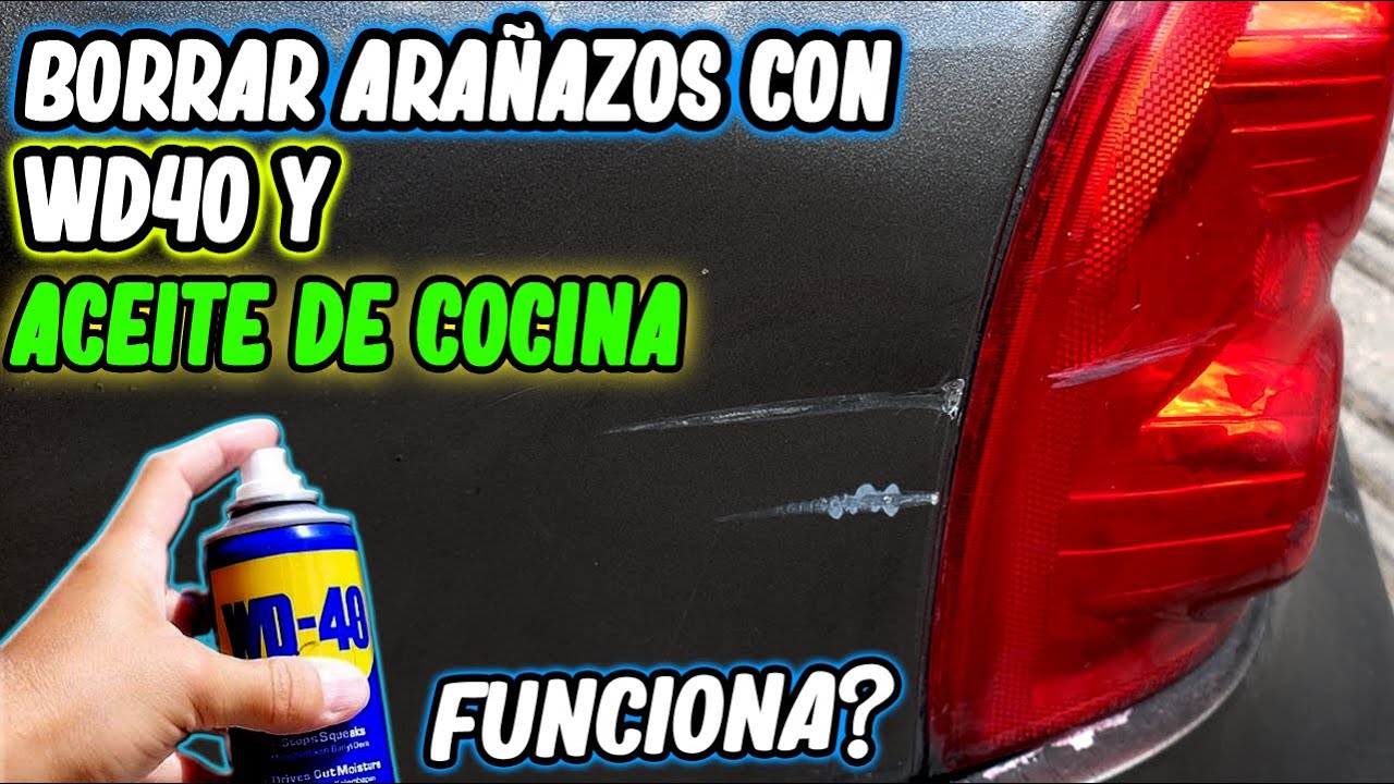 El truco para eliminar rayones del auto con productos de cocina