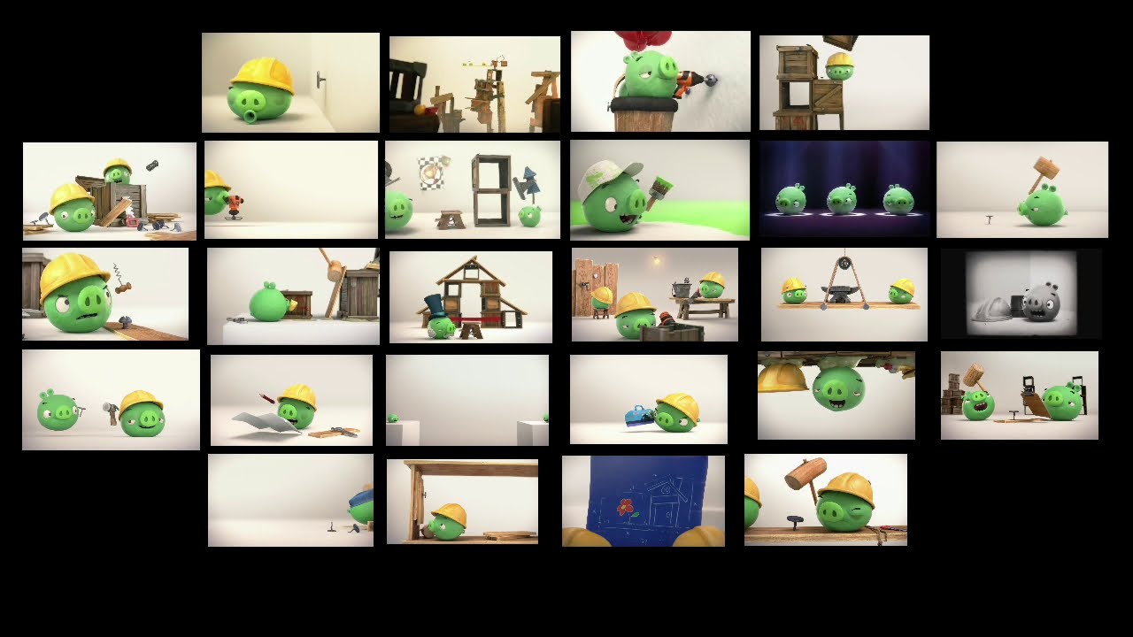 every piggy tales pigs at work played at the same time