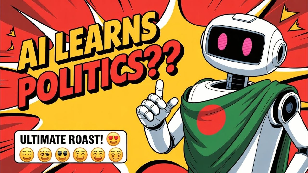 When AI Learns Politics: Roast! 😳😳😳 || Ridinast 