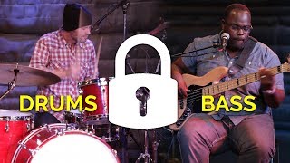 "Locking in" as the Rhythm Section | Bass and Drums Workshop chords