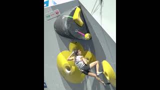 IFSC Climbing World Championships Bern 2023 Boulder Final W4 Brooke Raboutou