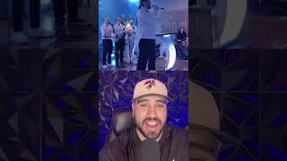 Man leads worship wearing high heels #church #Bible #Jesus